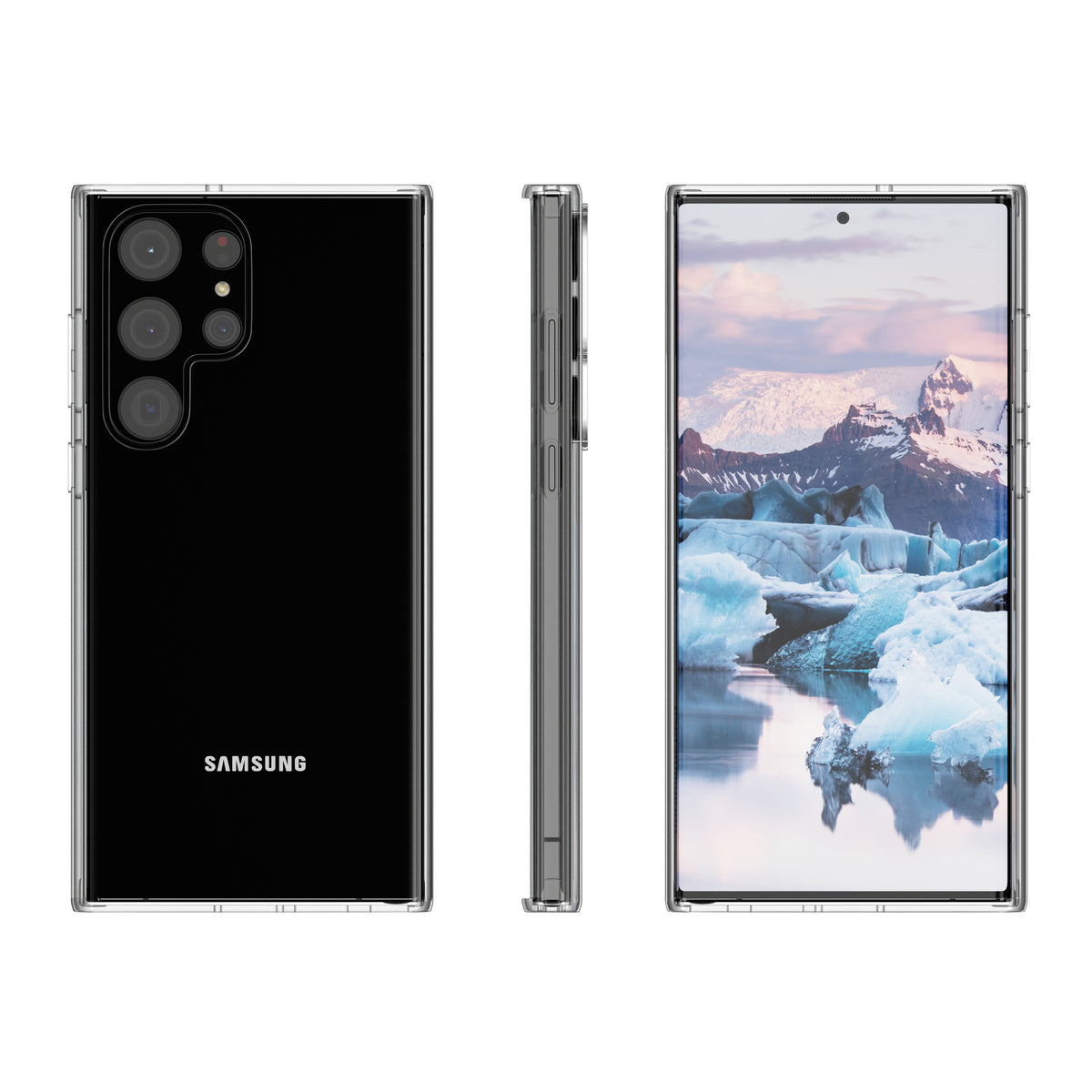 dbramante1928 Iceland Pro Coque de Protection Transparente pour Samsung Galaxy S23 Ultra 6.8"