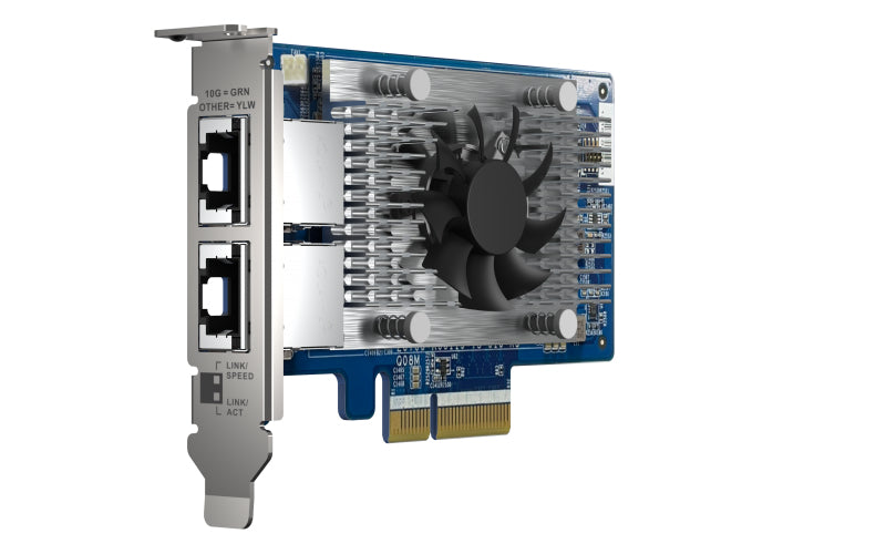 QNAP QXG-10G2T-X710 carte réseau Interne Ethernet 1000 Mbit/s