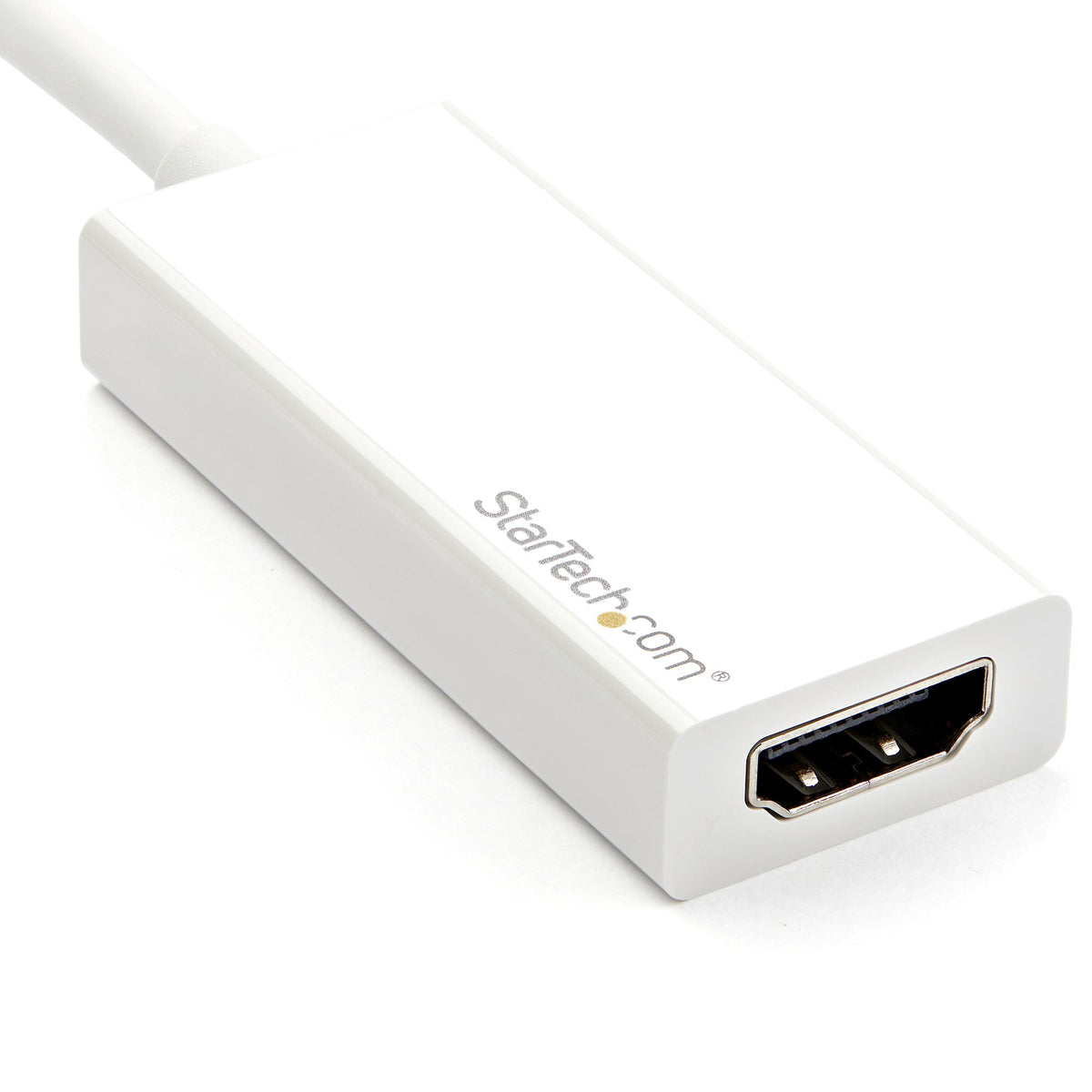 StarTech.com Adaptateur USB-C vers HDMI 4K 60 Hz, Blanc