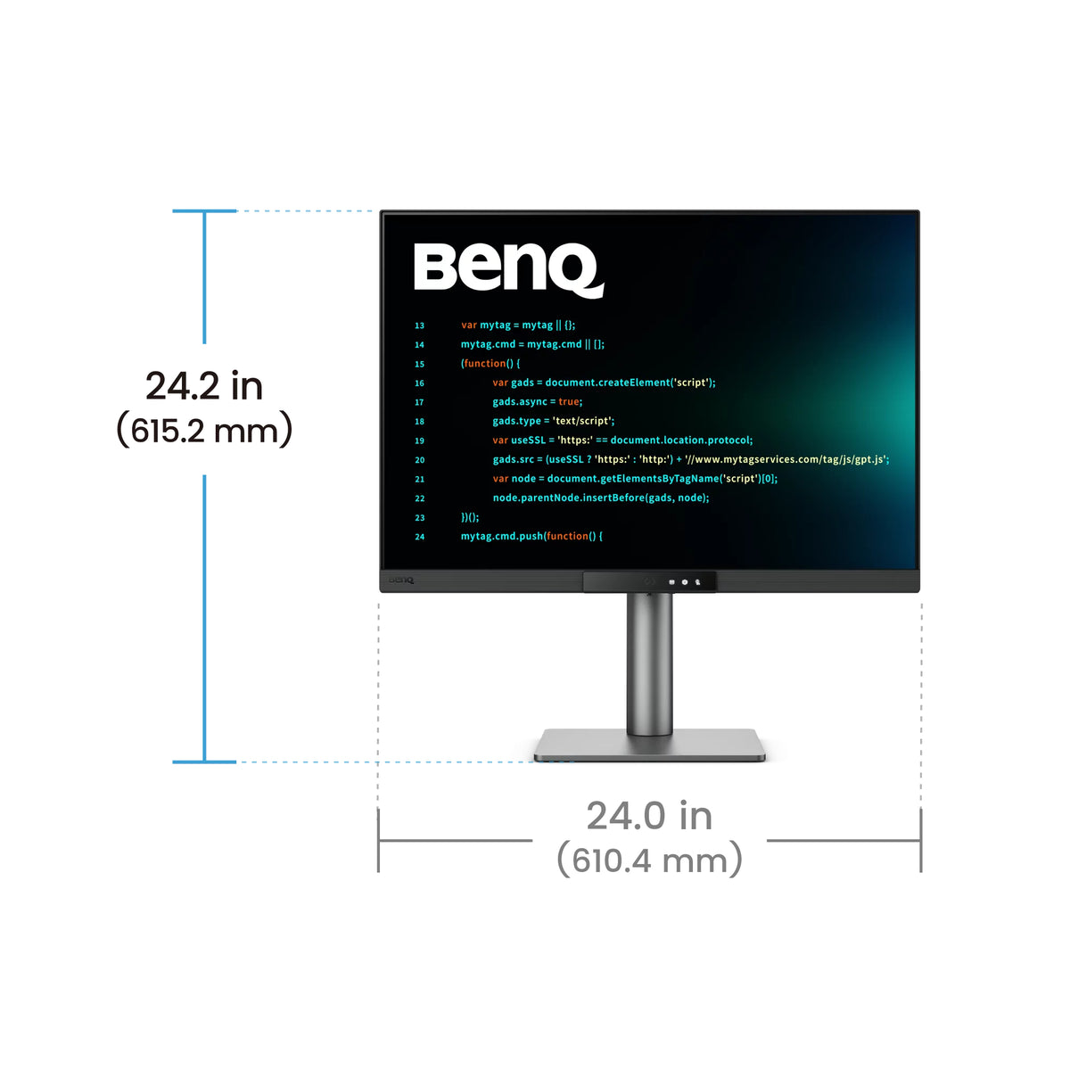 BenQ RD280UG écran plat de PC 71,6 cm (28.2") 3840 x 2560 pixels 4K Ultra HD Noir