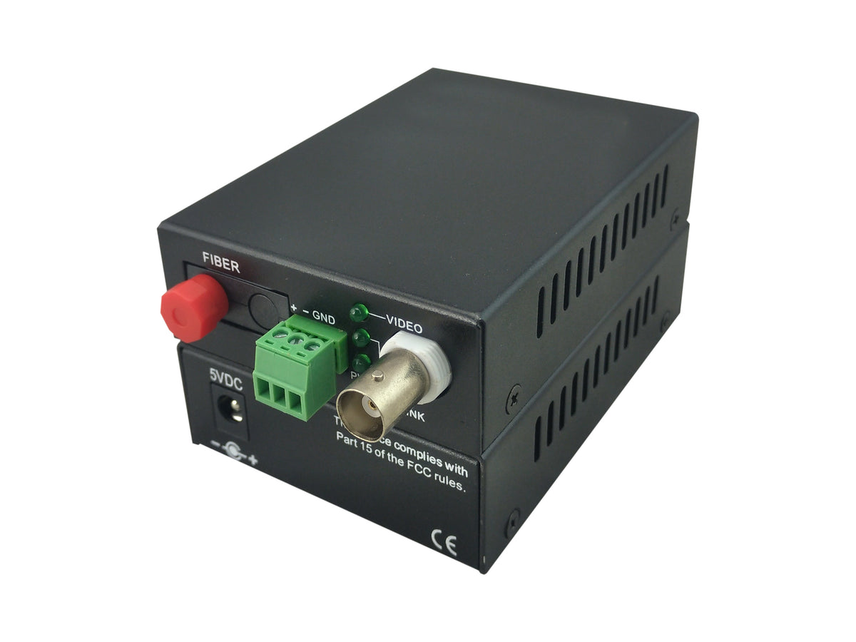 LevelOne AVF-1101 Émetteur Audio/Vidéo Noir