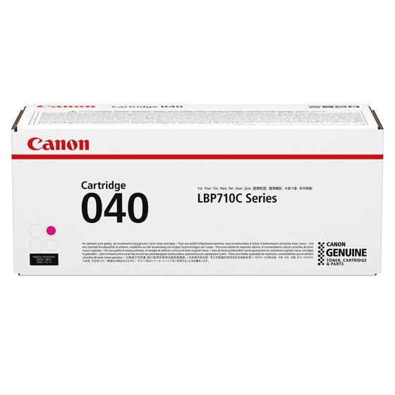 Canon 040 Cartouche de Toner Originale, Magenta
