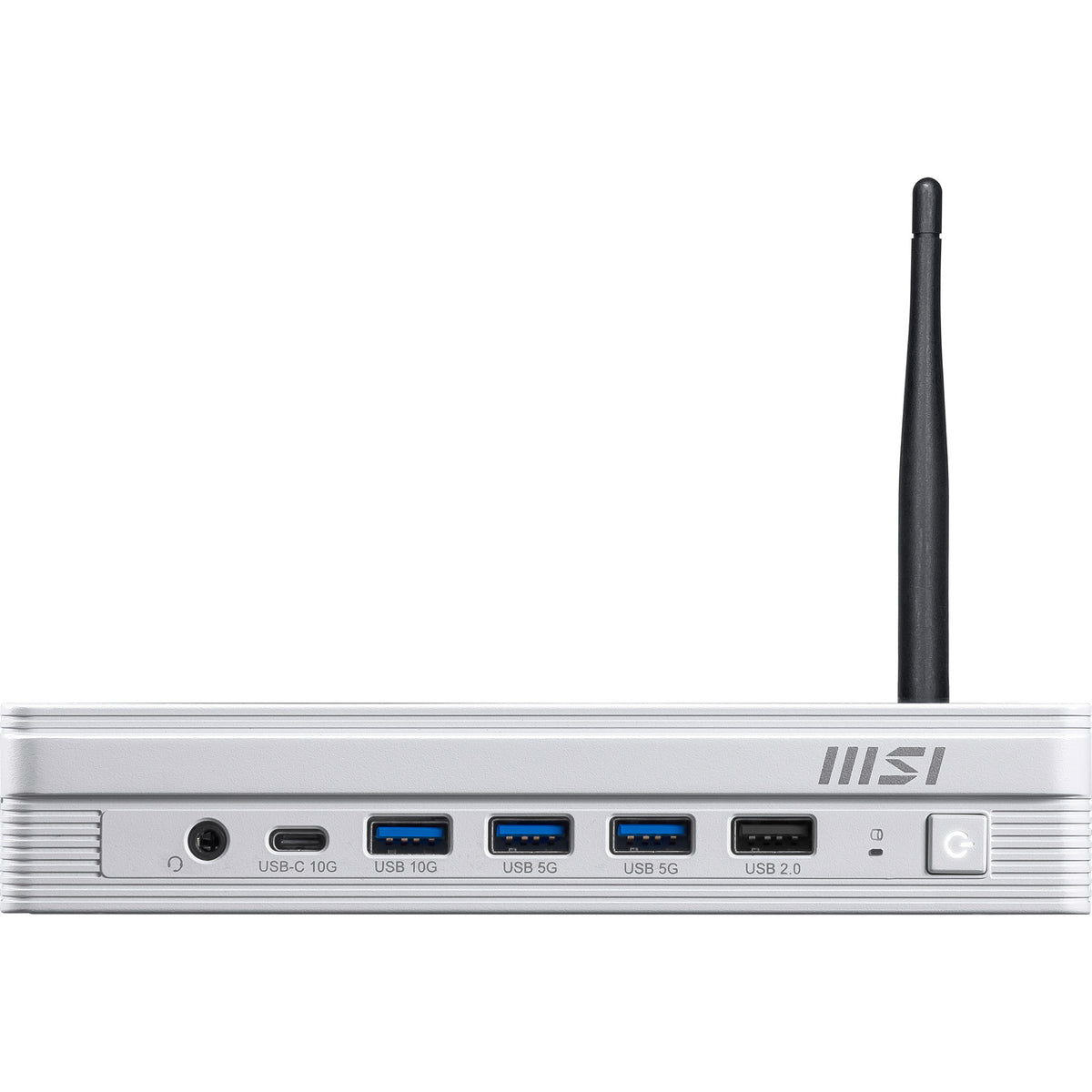 MSI PRO DP10 A14MG-007BEU PC/poste de travail Intel® Pentium® Gold G7400 1,1L mini PC Mini PC type barebone Blanc