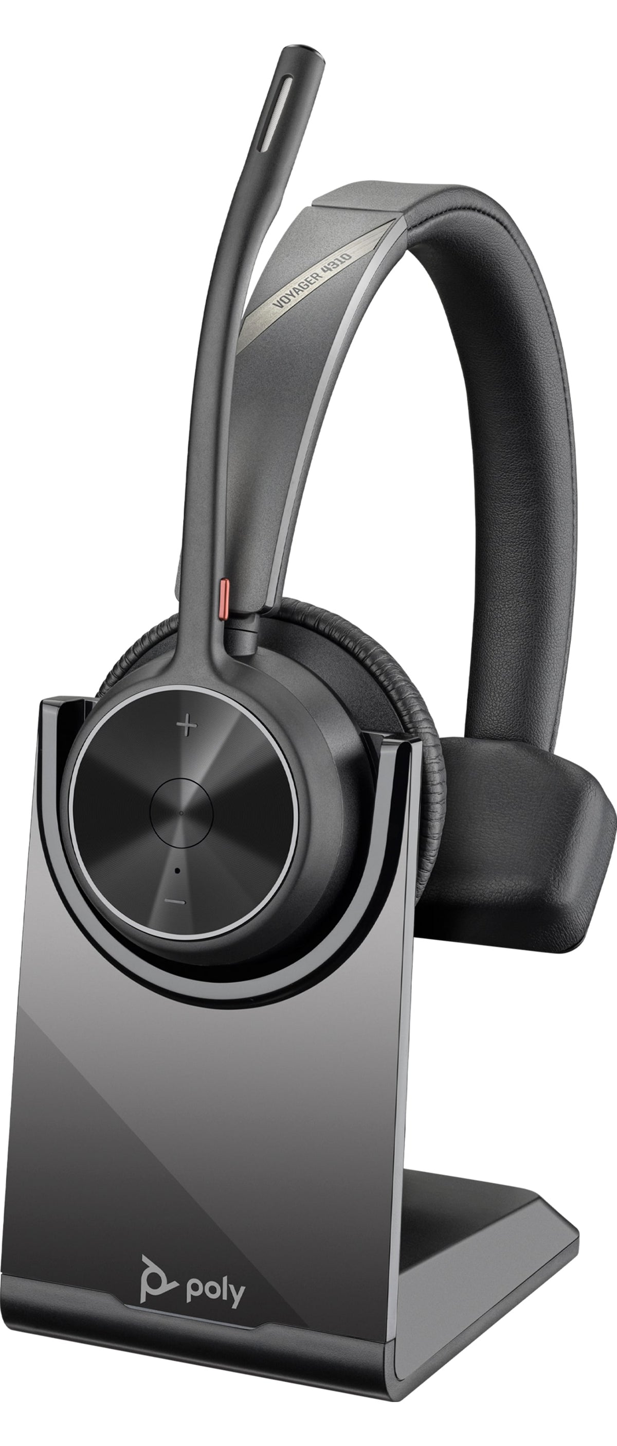 HP Poly Voyager 4310 Micro-casque Sans Fil USB-C avec Dongle BT700 et Base de Chargement