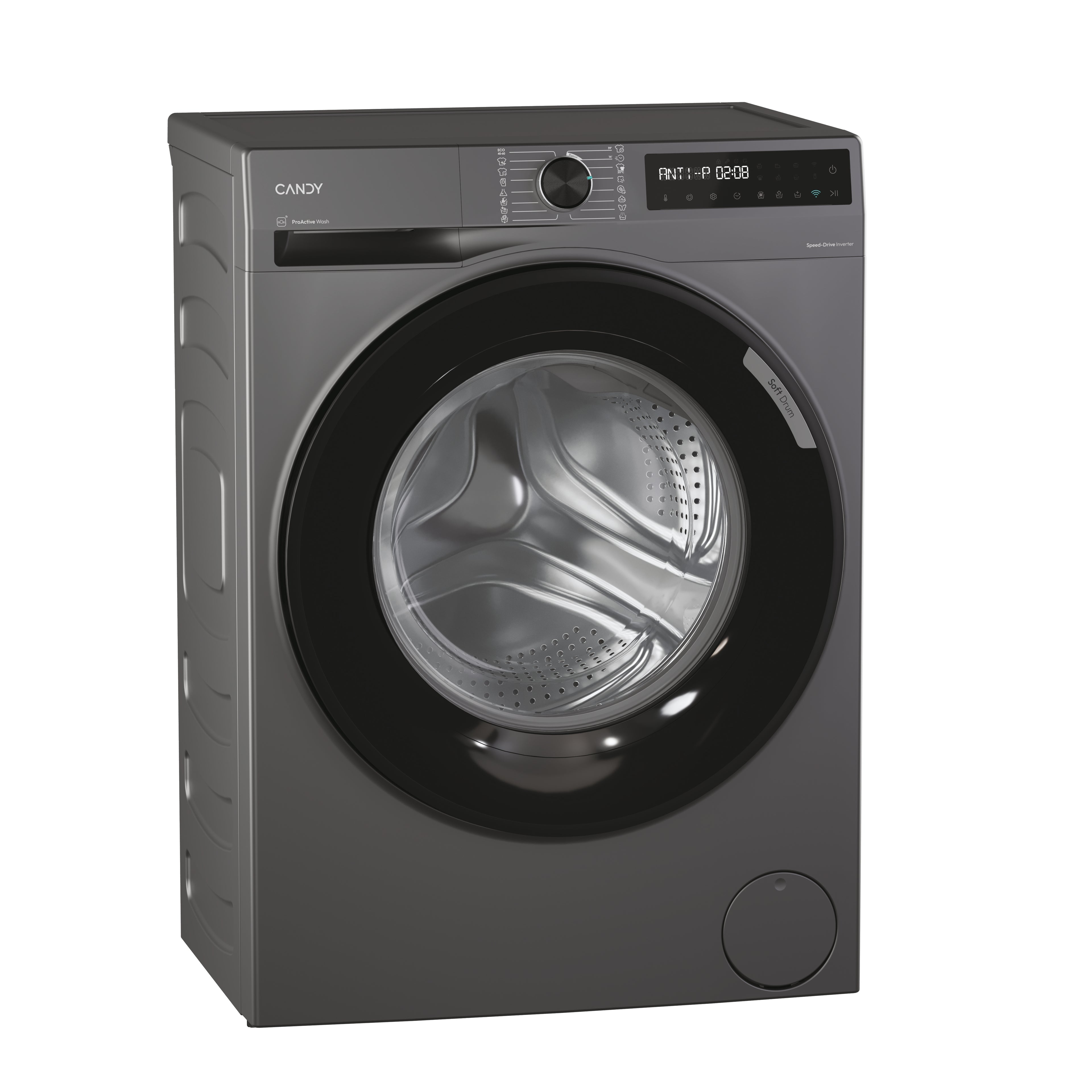Candy BR 47SBL8G-S machine à laver Charge avant 7 kg 1400 tr/min Gris