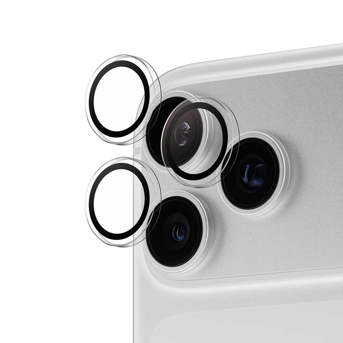 PanzerGlass ® Hoops® Camera Lens Protector Transparent iPhone 2026 Pro | 2026 Pro Max Protection d'écran transparent 1 p