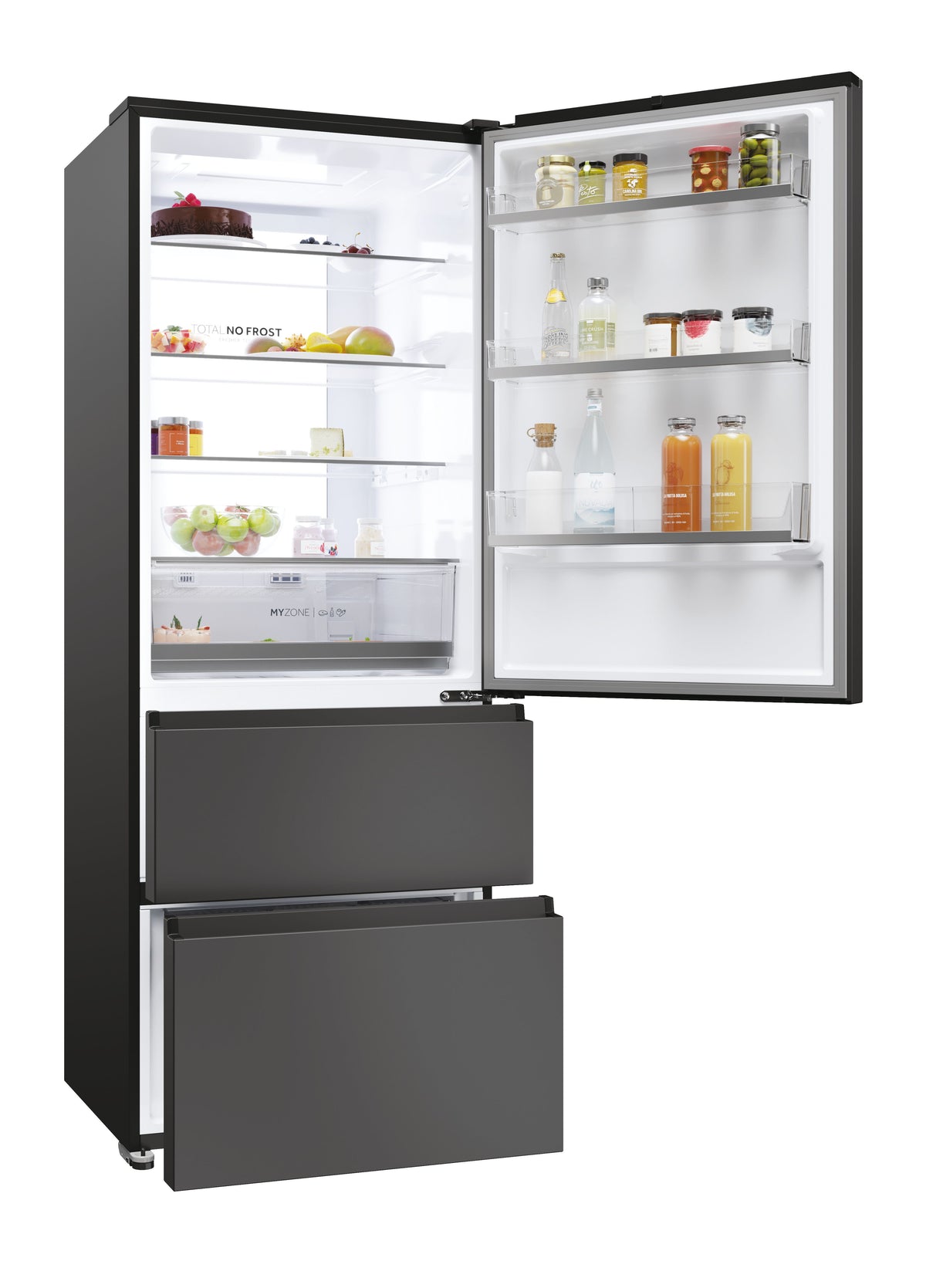 Haier 3D 70 Serie 5 HTR5719ENPT Pose libre 528 L Noir