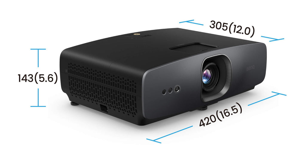 BenQ W2720i Projecteur à focale standard 2500 ANSI lumens DLP UHD 4K (3840x2160) Compatibilité 3D Noir