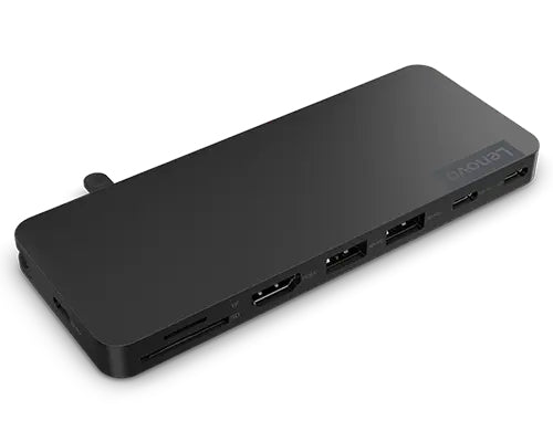 Lenovo 4X11N40212 station d'accueil Avec fil USB 3.2 Gen 1 (3.1 Gen 1) Type-C Noir