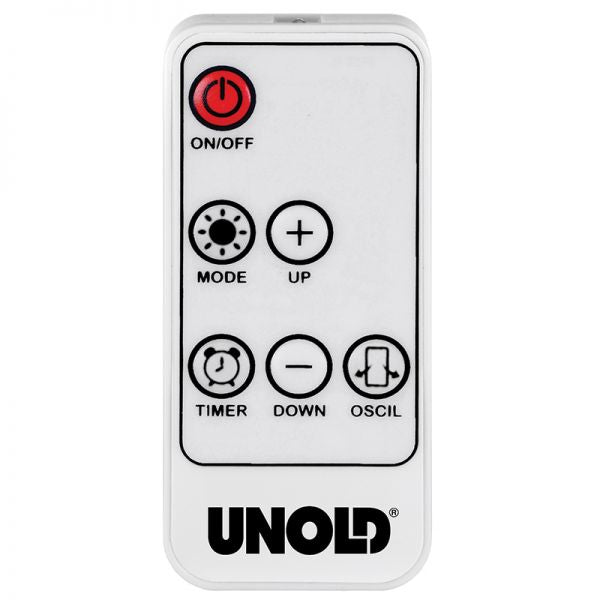 Unold 86430 appareil de chauffage Intérieure Noir, Blanc 2000 W Chauffage de ventilateur électrique