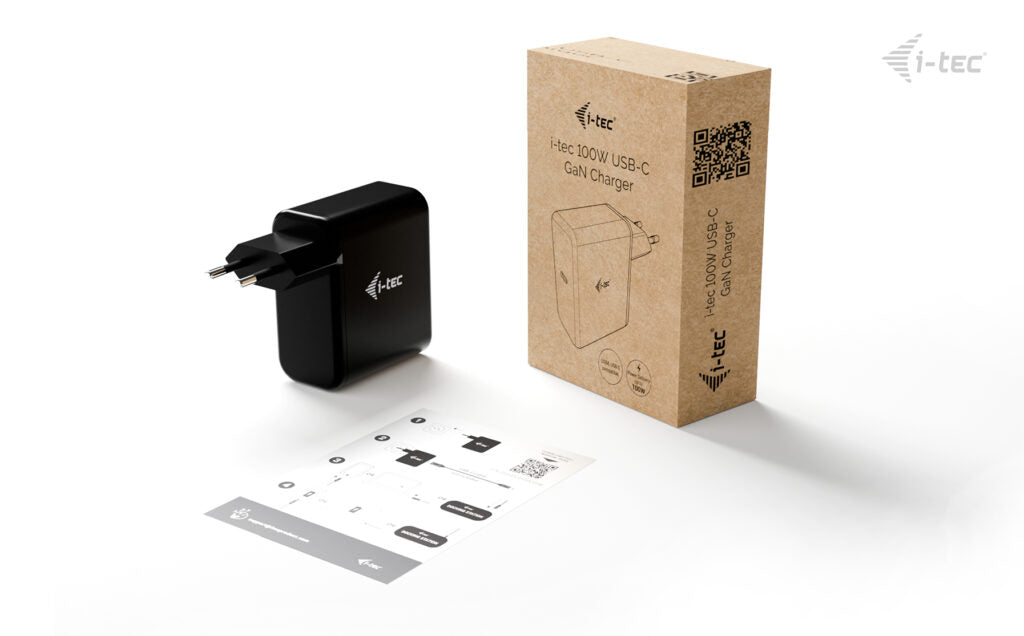 i-tec 100W USB-C GaN Charger - vue 4