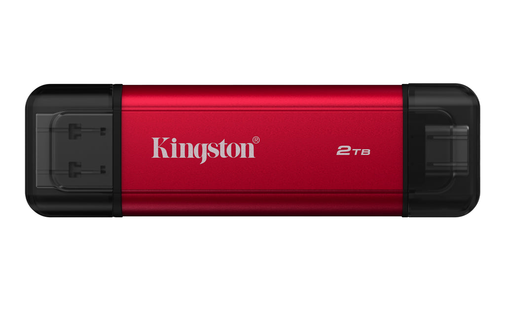Kingston Technology SSD Portable 2To Dual USB-A/C, jusqu'à 1050 Mo/s, USB 3.2 Gen 2