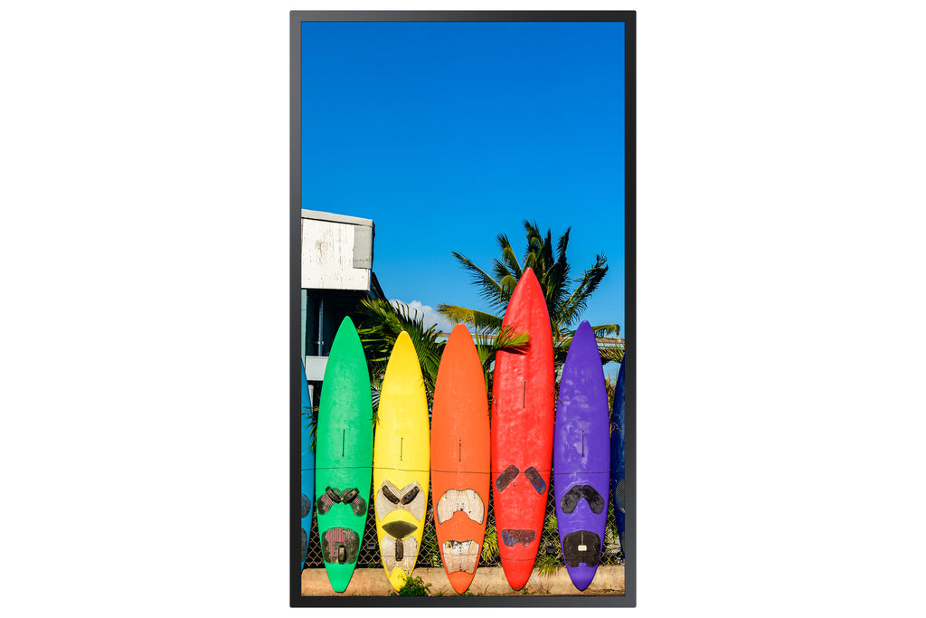 Samsung OM55B Écran plat de signalisation numérique 139,7 cm (55") LCD Wifi 3000 cd/m² 4K Ultra HD Noir Intégré dans le processeur Tizen 5.0 24/7