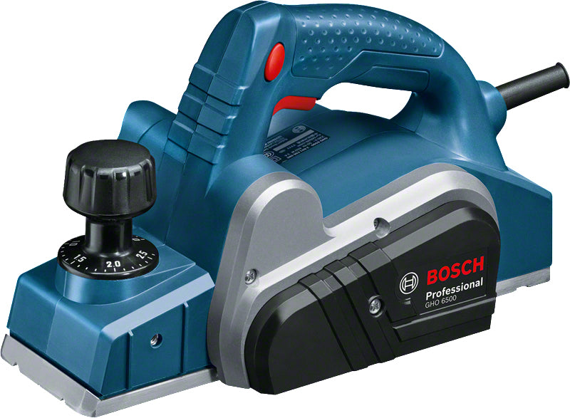 Bosch Bosch GHO 6500 Noir, Bleu, Métallique 16500 tr/min 650 W