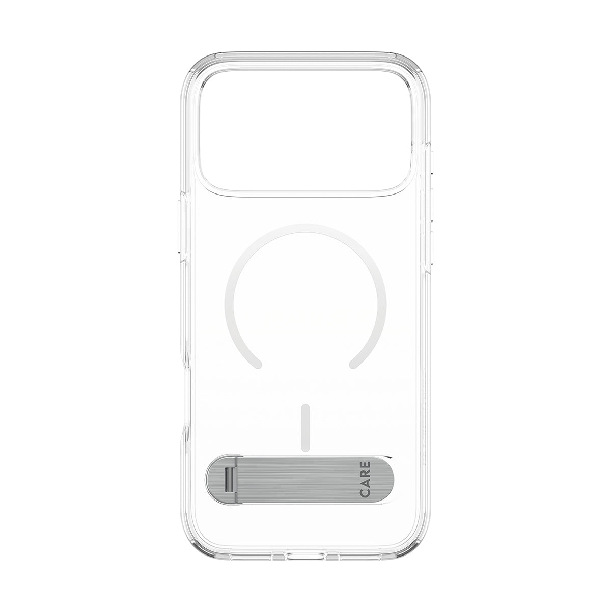 PanzerGlass CARE™ by ® Kickstand Case Transparent w. White MagSafe iPhone 2026 Pro Max | 17 Pro Max coque de protection 