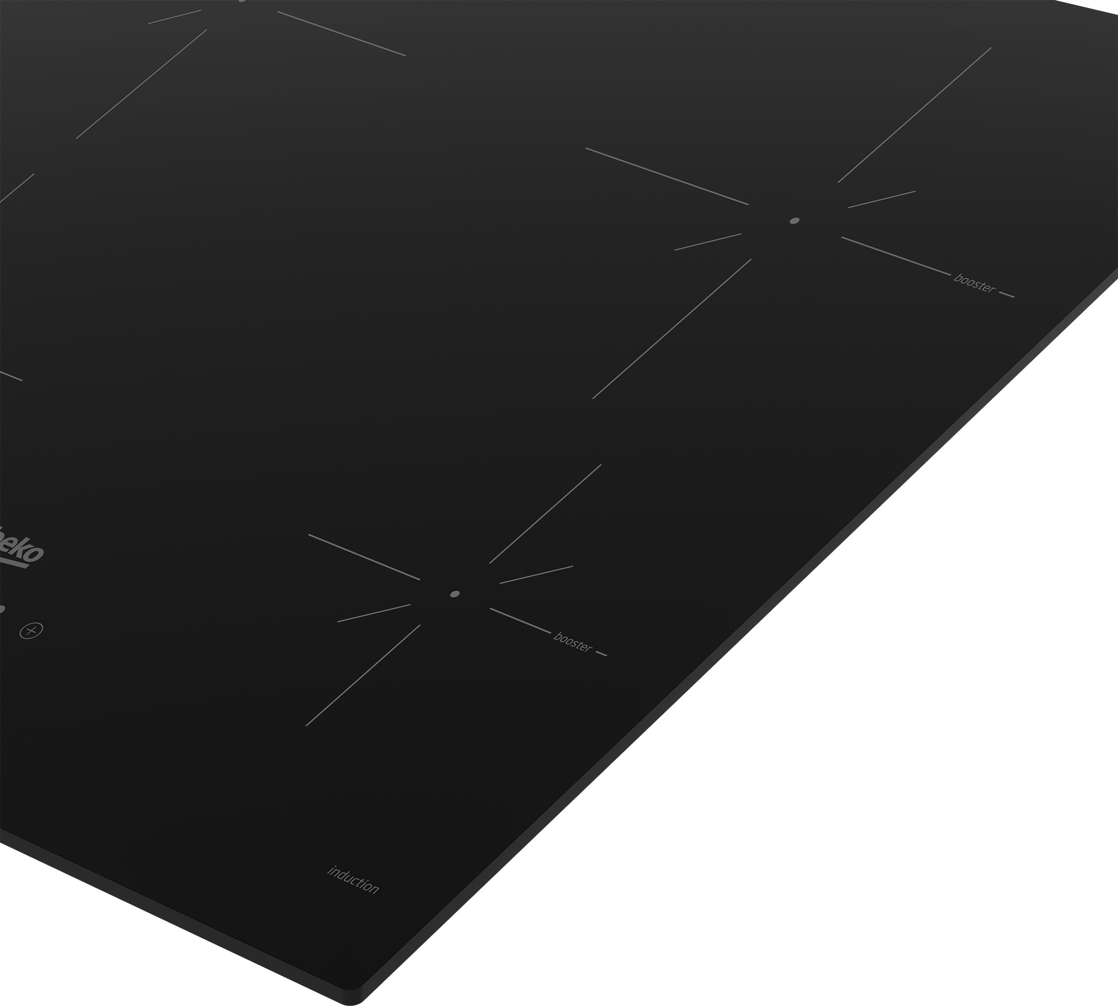 Beko HII64400SMT plaque Noir Intégré 60 cm Plaque avec zone à induction 4 zone(s)