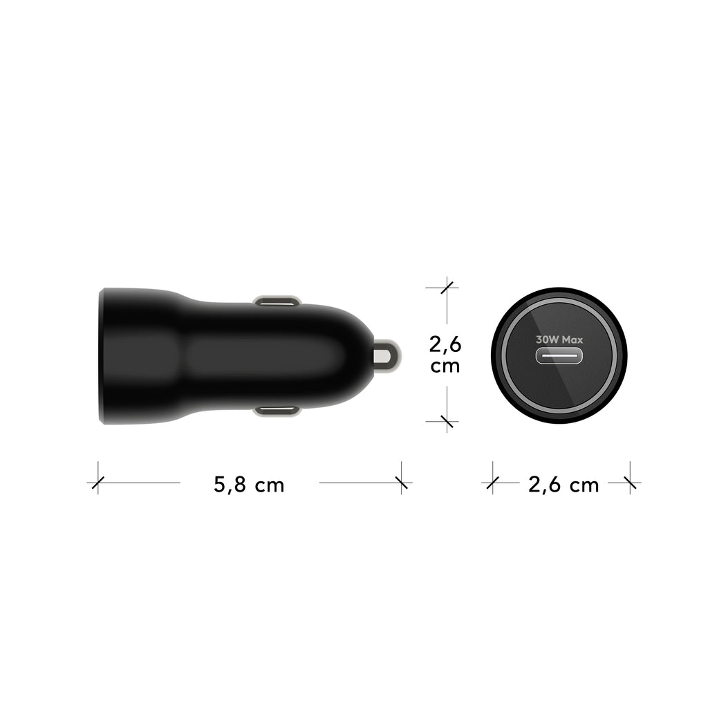 Chargeur Universel pour Appareils Mobiles CC30MOBL7103 Allume-cigare Auto, Noir - vue 5