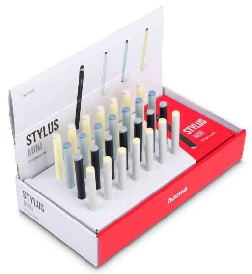 Hama Mini stylet Bleu foncé, Bleu clair, Argent, Jaune