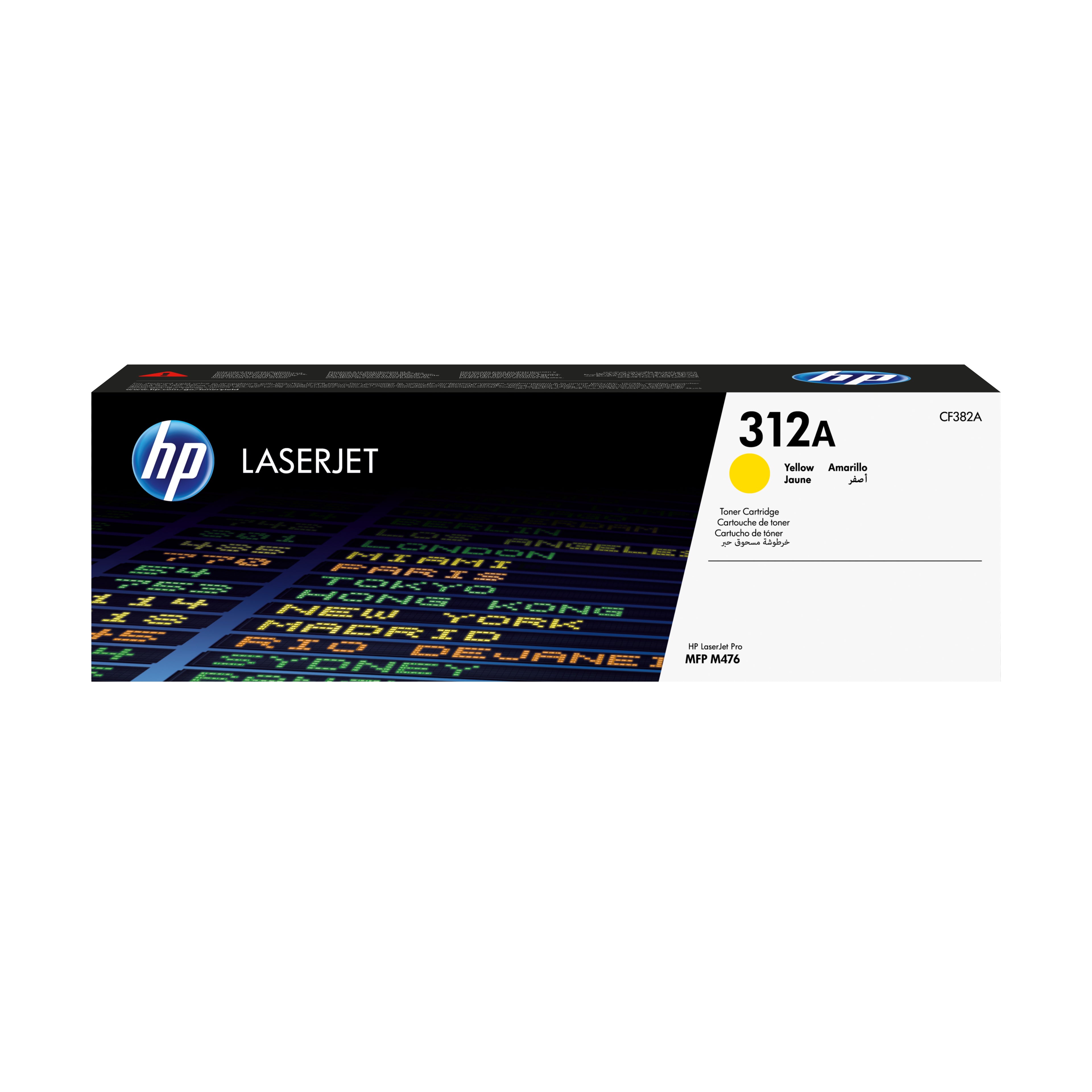 HP Cartouche 312A toner Jaune LaserJet