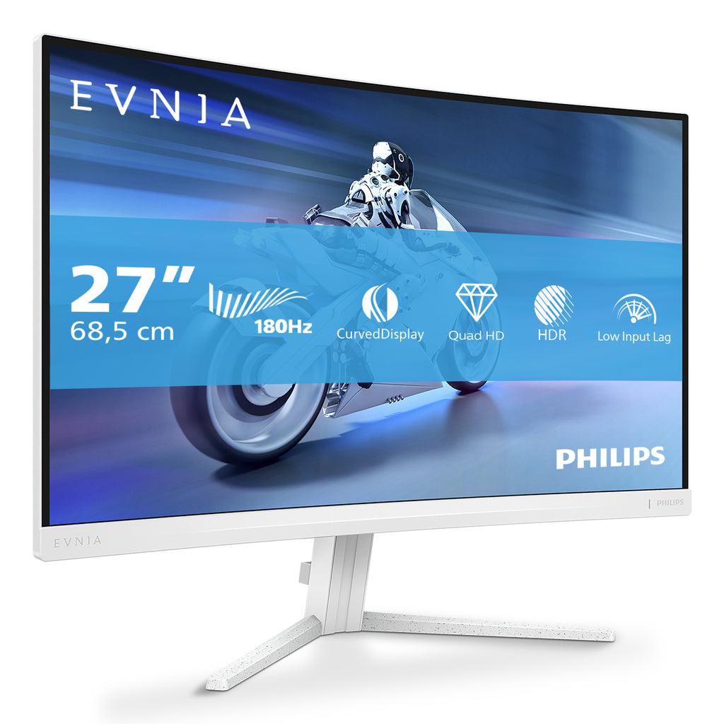Philips Evnia 5000 27M2C5501/00 écran plat de PC 68,6 cm (27") 2560 x 1440 pixels Quad HD LCD Blanc