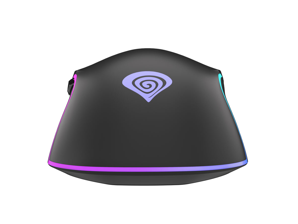 Souris Gaming Krypton 220 pour Droitier, Optique 6400 DPI, USB Type-A, Noir