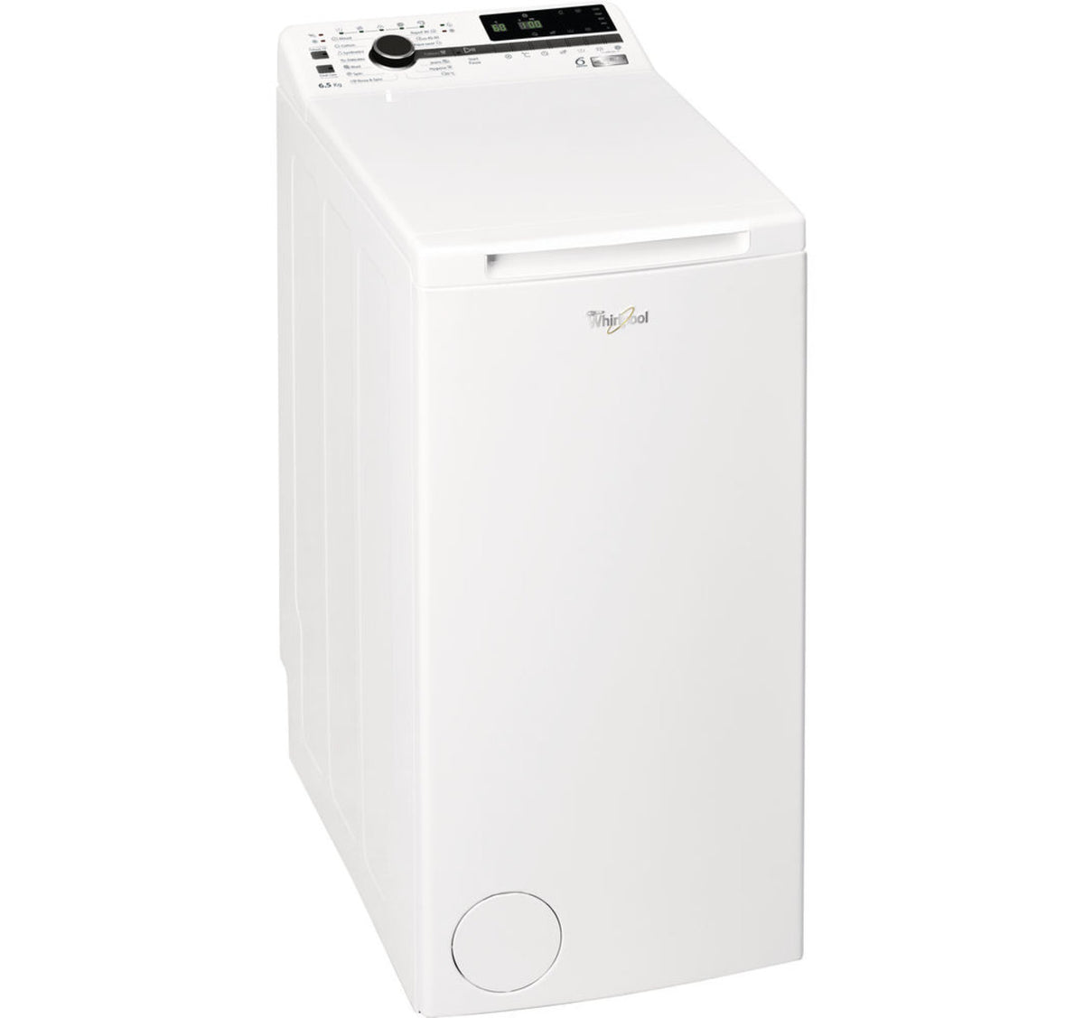 Whirlpool TDLRB 65242BS EU/N machine à laver Charge par dessus 6,5 kg 1151 tr/min Blanc