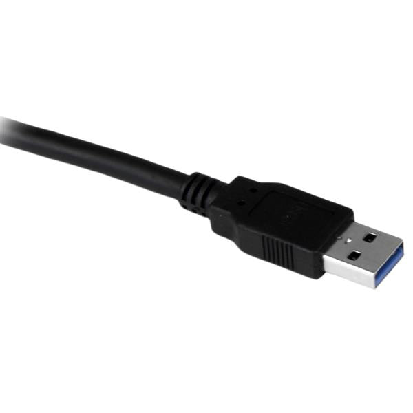 StarTech.com Câble d'extension SuperSpeed USB 3.0 (5Gbps) de 1,5m - Rallonge USB A vers A sur socle - M/F - Noir - vue 3