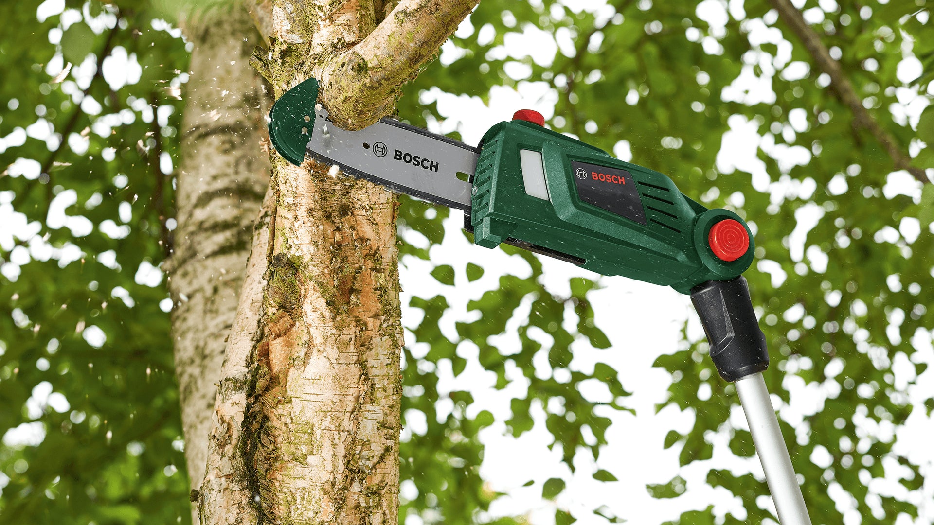 Bosch Bosch 06008B3101 tronçonneuse Noir, Vert