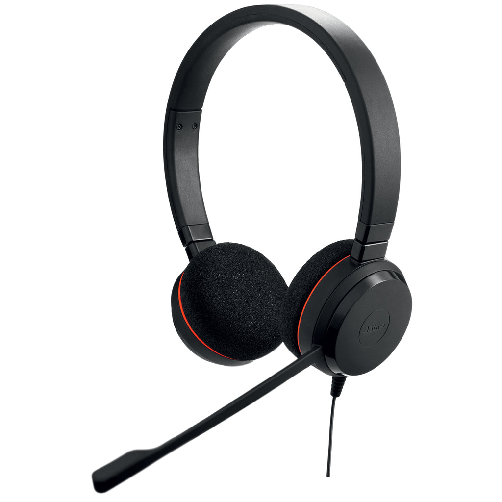 Jabra Evolve 20 Casque Arceau Filaire USB Type-C / USB Type-A, Noir