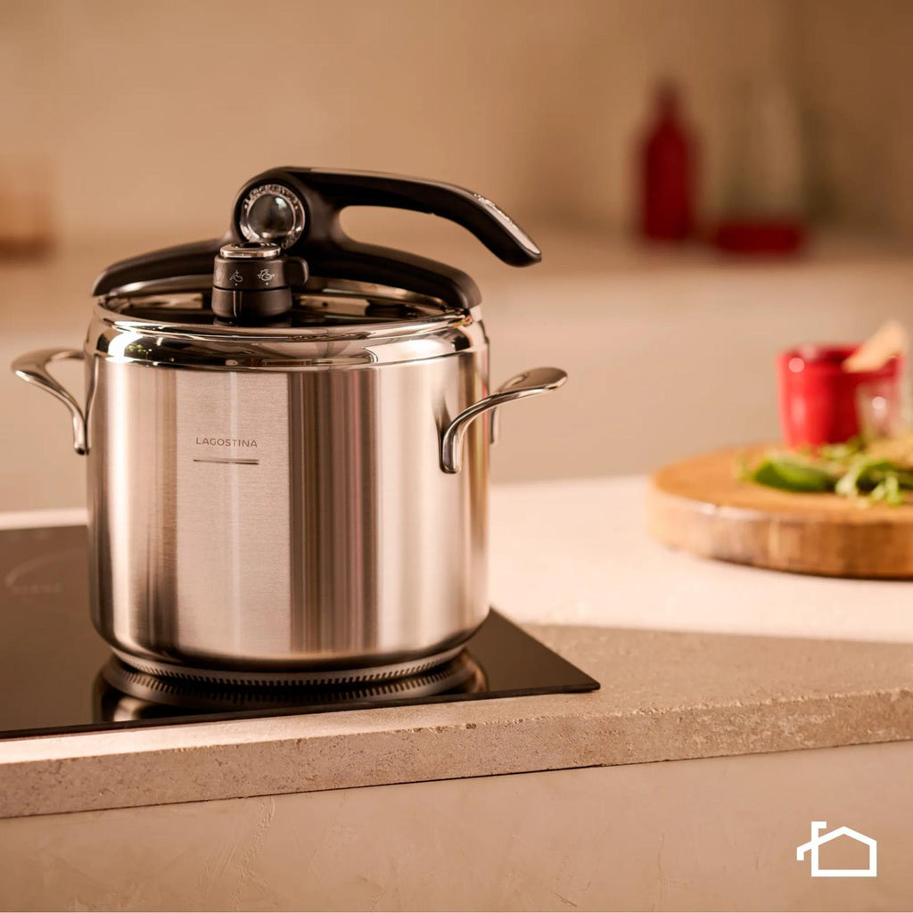 Lagostina Diva 012022010507 autocuiseur pour cuisinière 7 L Acier inoxydable
