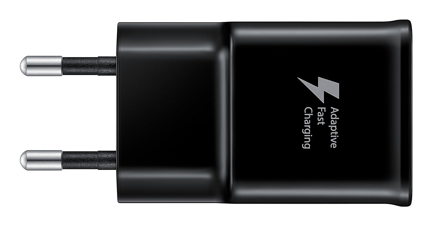 Samsung Samsung EP-TA20 Universel Noir Secteur Charge rapide Intérieure, Extérieure