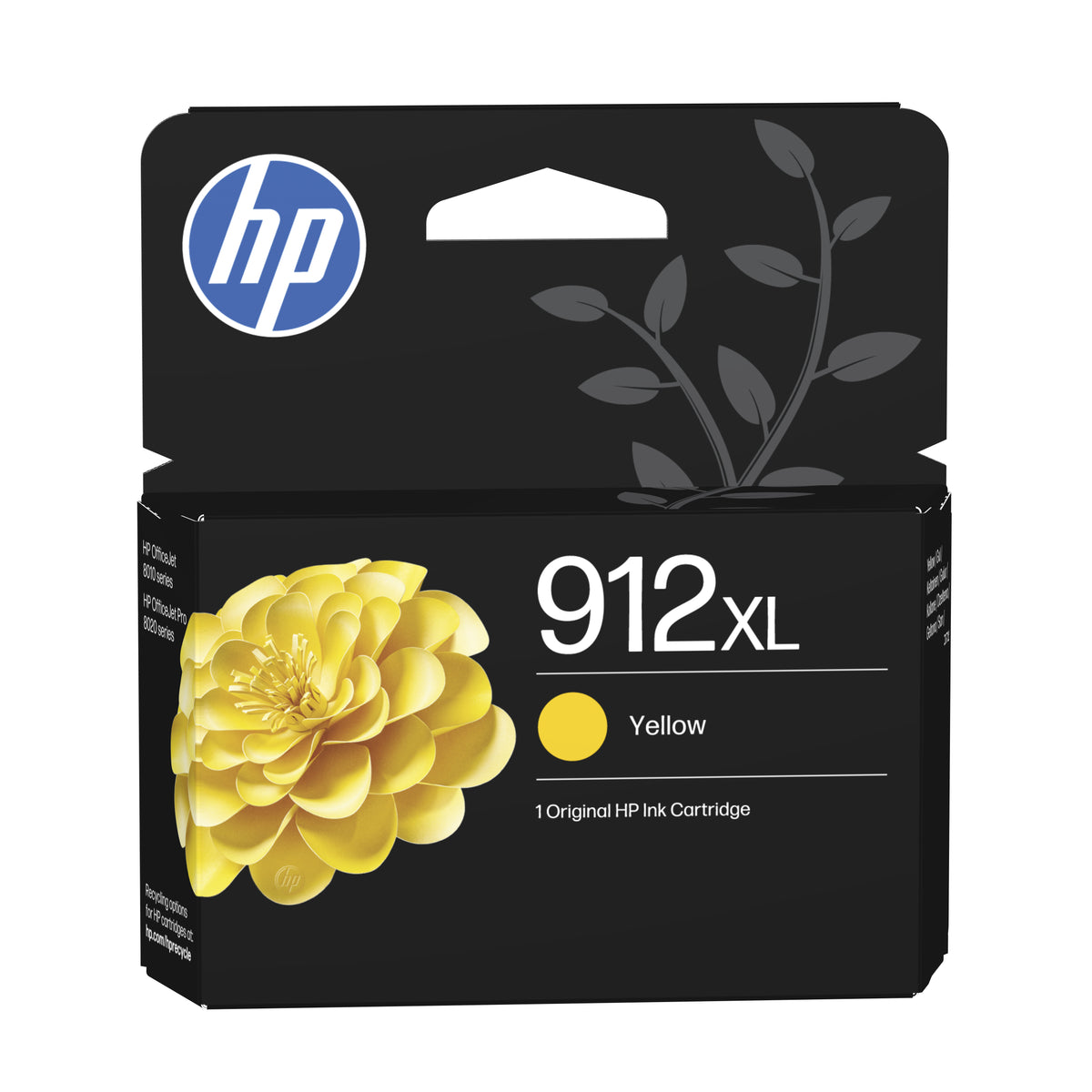 HP 912XL Gul 700 sider Blæk