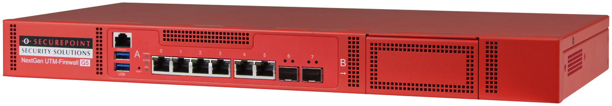 Pare-feu Matériel Securepoint RC300S G5 1U 13 Gbit/s