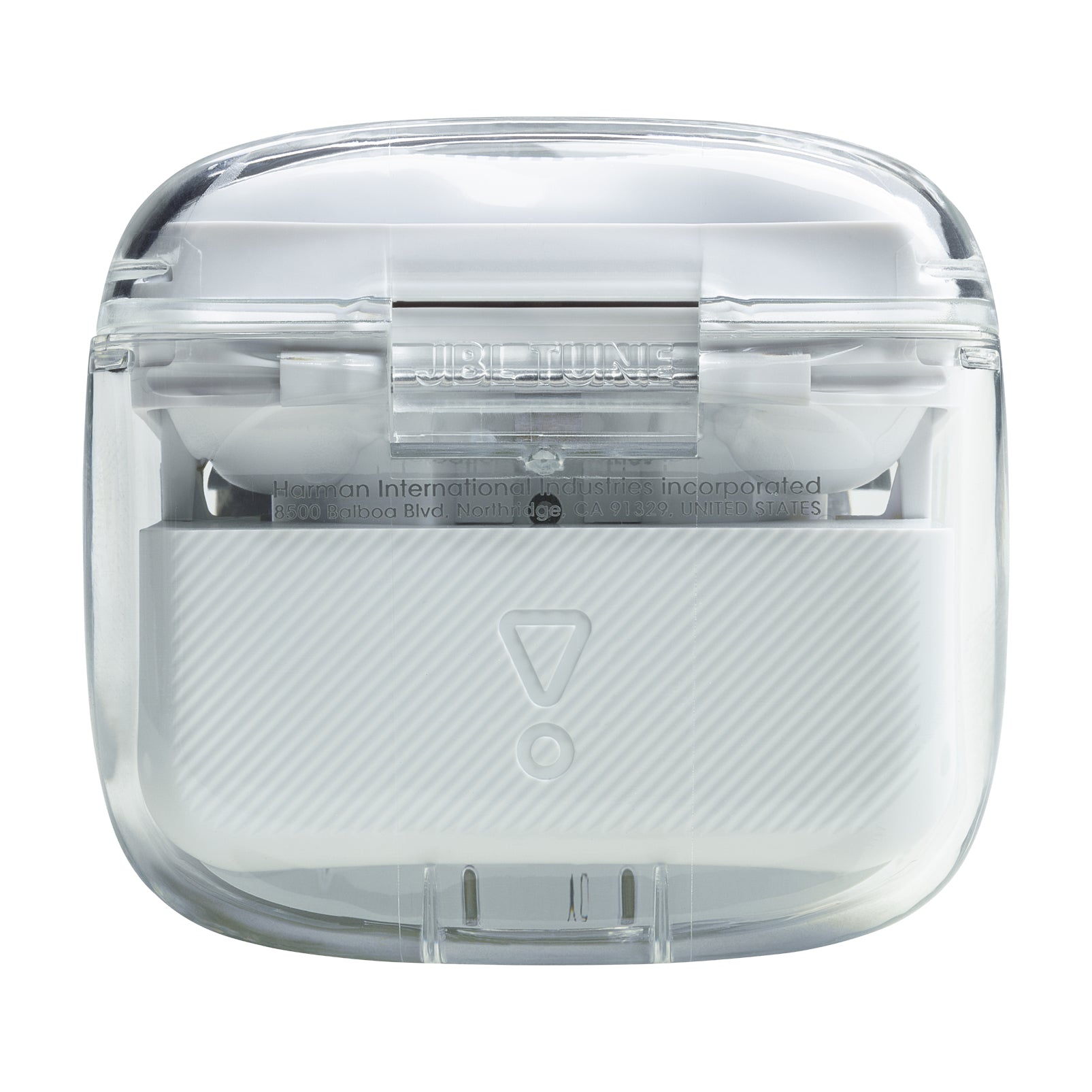 JBL Tune Flex Ghost Edition Casque True Wireless Stereo (TWS) Ecouteurs Appels/Musique Bluetooth Translucide, Blanc