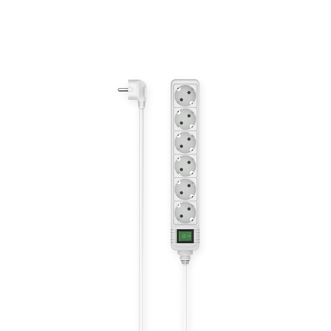 Hama 00223008 prise d’alimentation Smart 6 sortie(s) CA 3 m