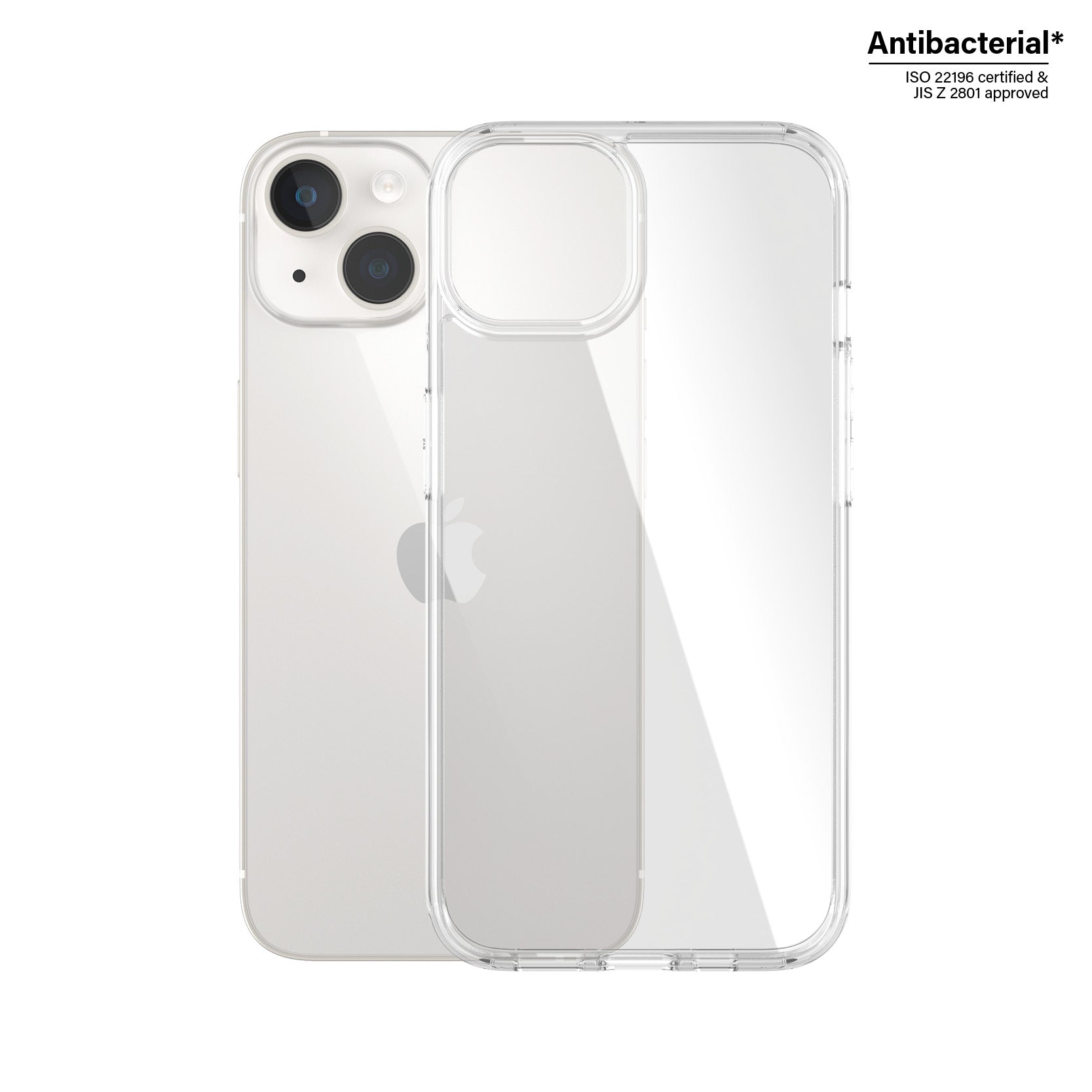 PanzerGlass ® HardCase iPhone 14 | 13 | Clear coque de protection pour téléphones portables 15,5 cm (6.1") Housse Transparent