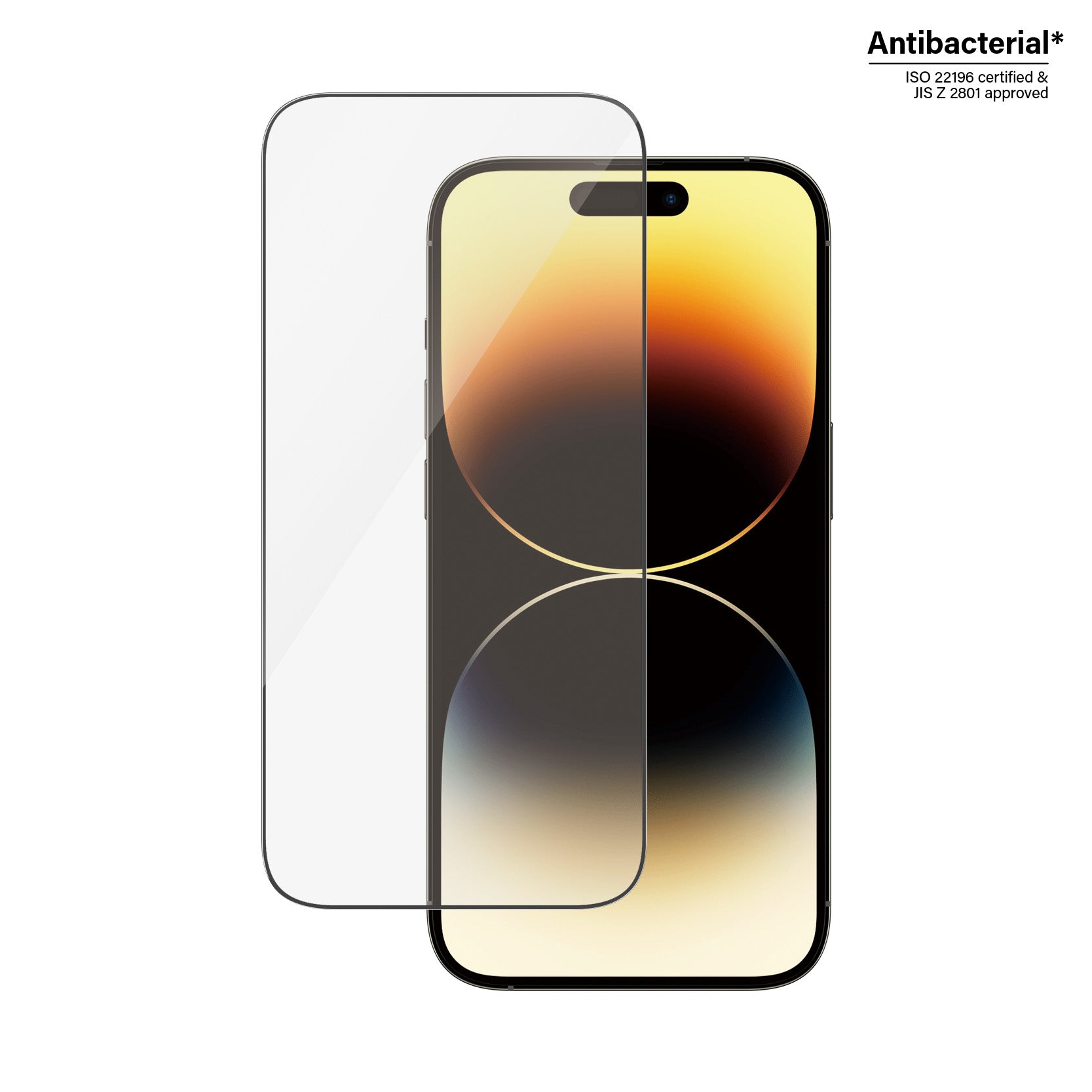 PanzerGlass ® Screen Protector iPhone 14 Pro | Ultra-Wide Fit w. EasyAligner Protection d'écran transparent Apple 1 pièce(s)