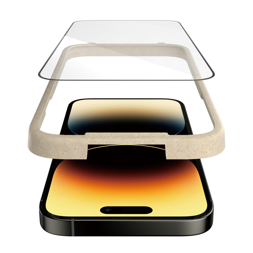 PanzerGlass ® Screen Protector iPhone 14 Pro | Ultra-Wide Fit w. EasyAligner Protection d'écran transparent Apple 1 pièce(s)