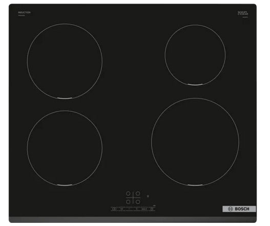 Bosch Bosch Serie 4 PIE631BB5E plaque Noir Intégré 60 cm Plaque avec zone à induction 4 zone(s)