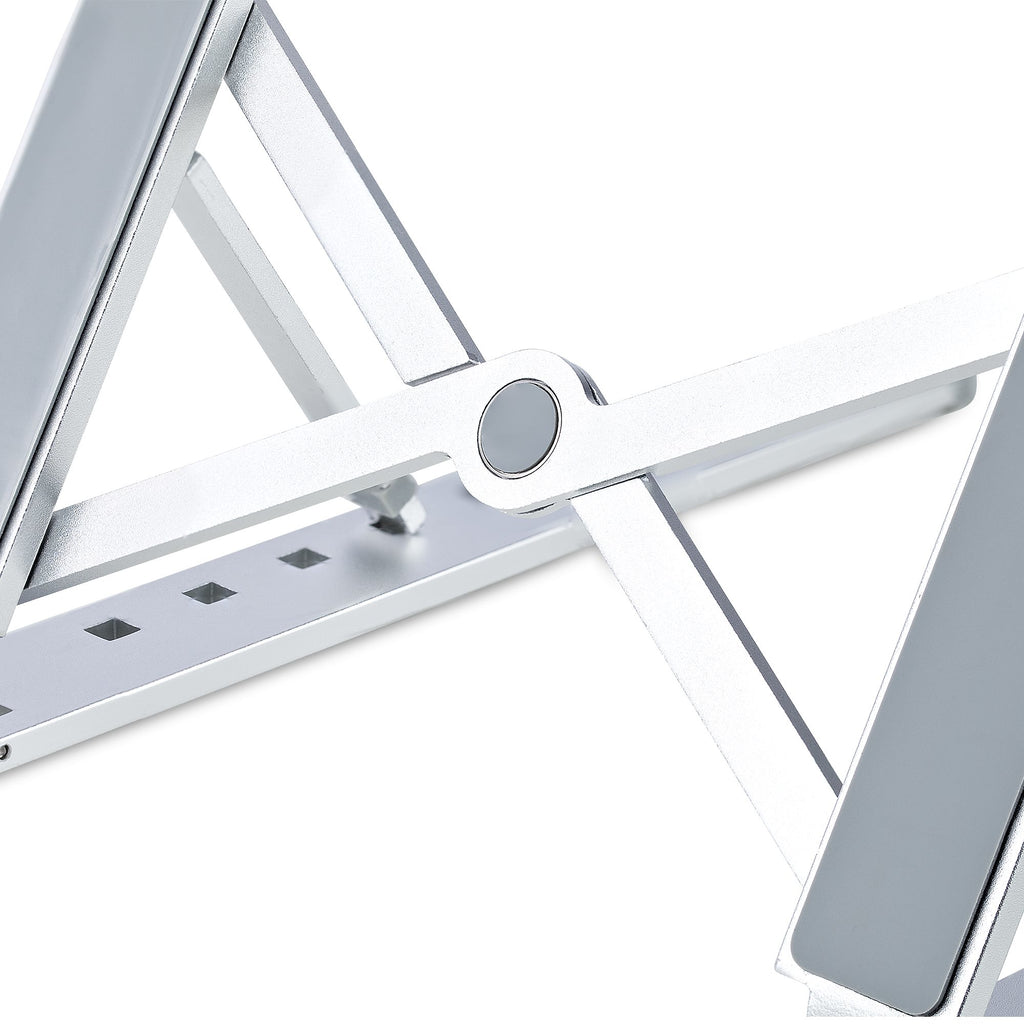StarTech.com Support Pliable pour Ordinateur Portable, Aluminium, Réglable en Hauteur et Inclinable, Supporte jusqu'à 10