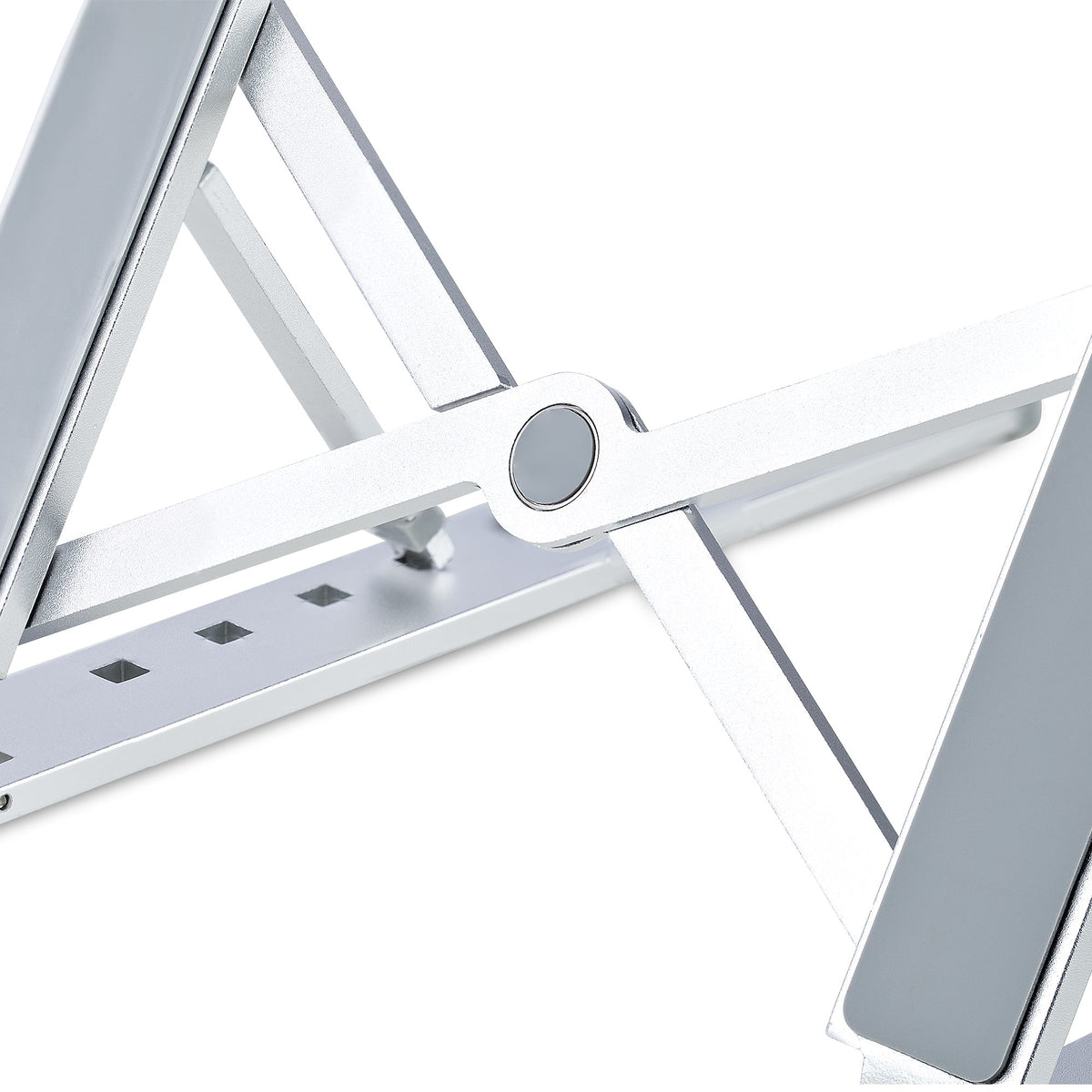 StarTech.com Support Pliable pour Ordinateur Portable, Aluminium, Réglable en Hauteur et Inclinable, Supporte jusqu'à 10
