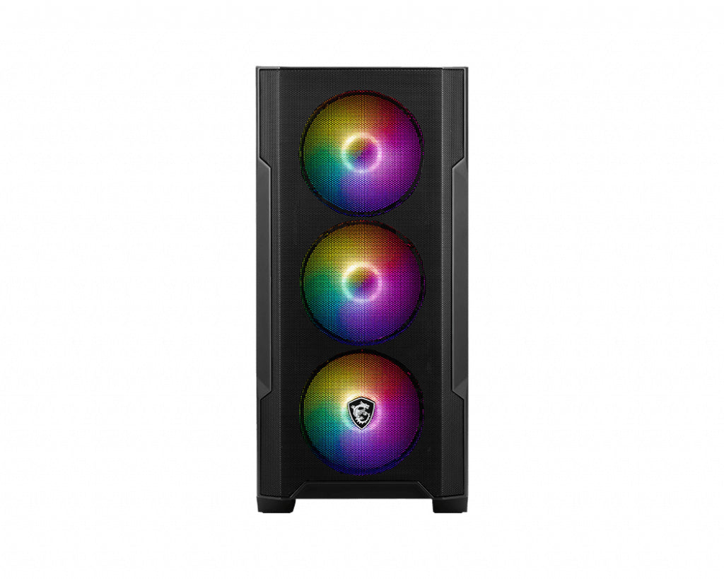 MSI MAG Forge M100A Micro Tower Noir, Transparent