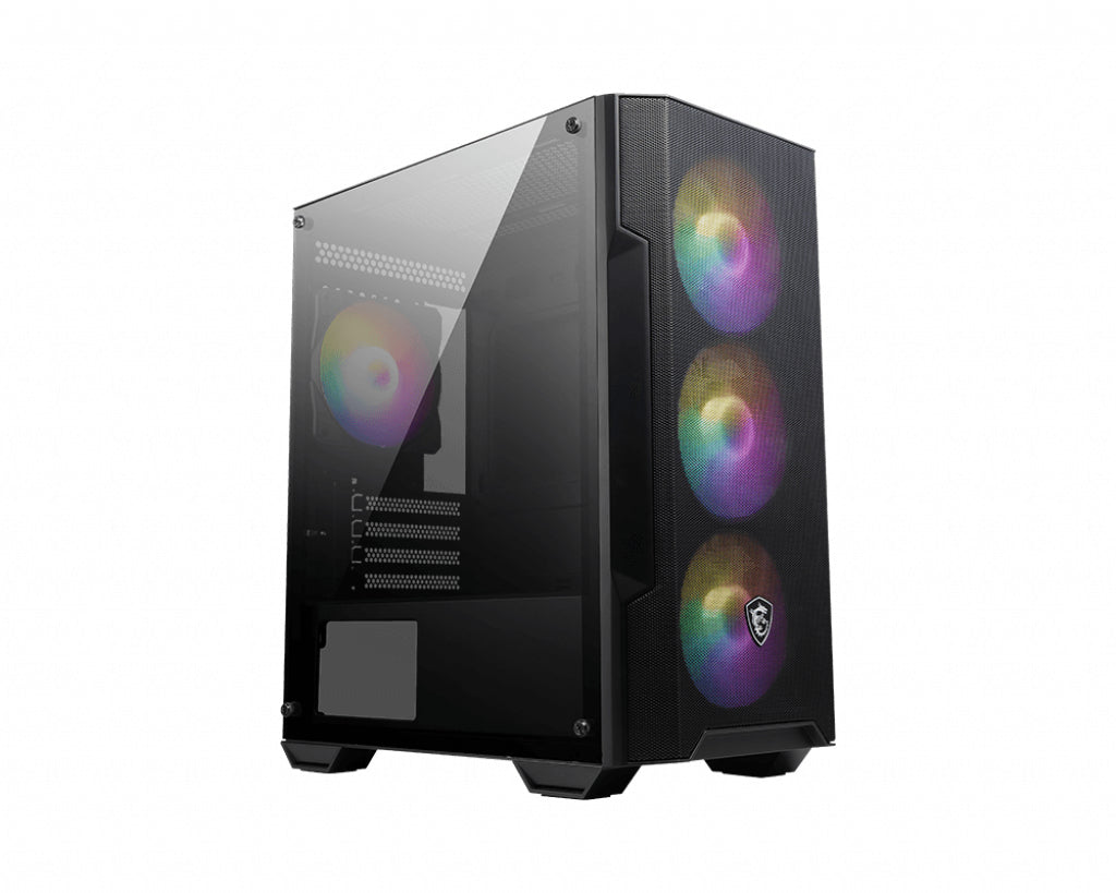 MSI MAG Forge M100A Micro Tower Noir, Transparent