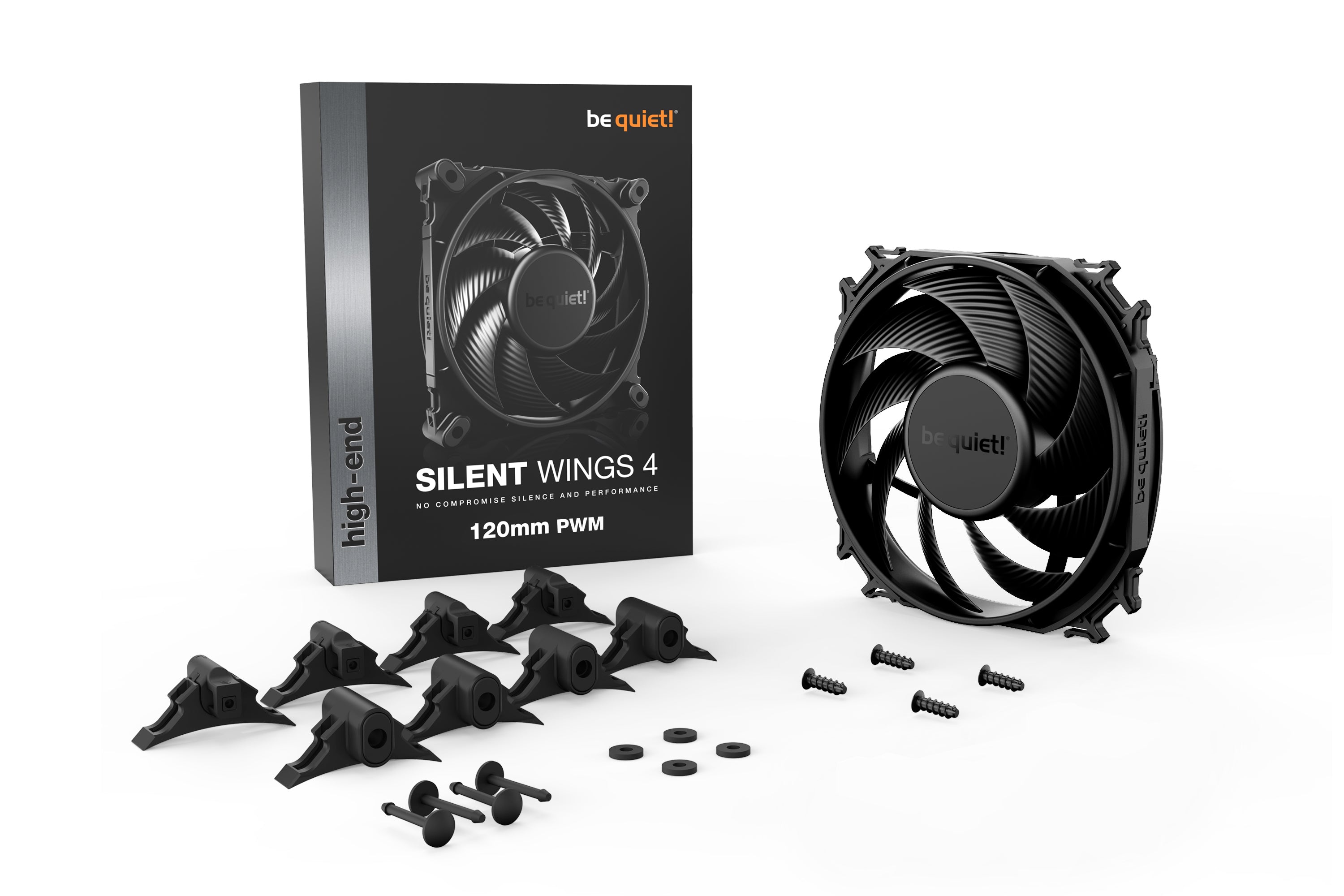 be quiet! Silent Wings 4 120 mm PWM | Ventilateur PC