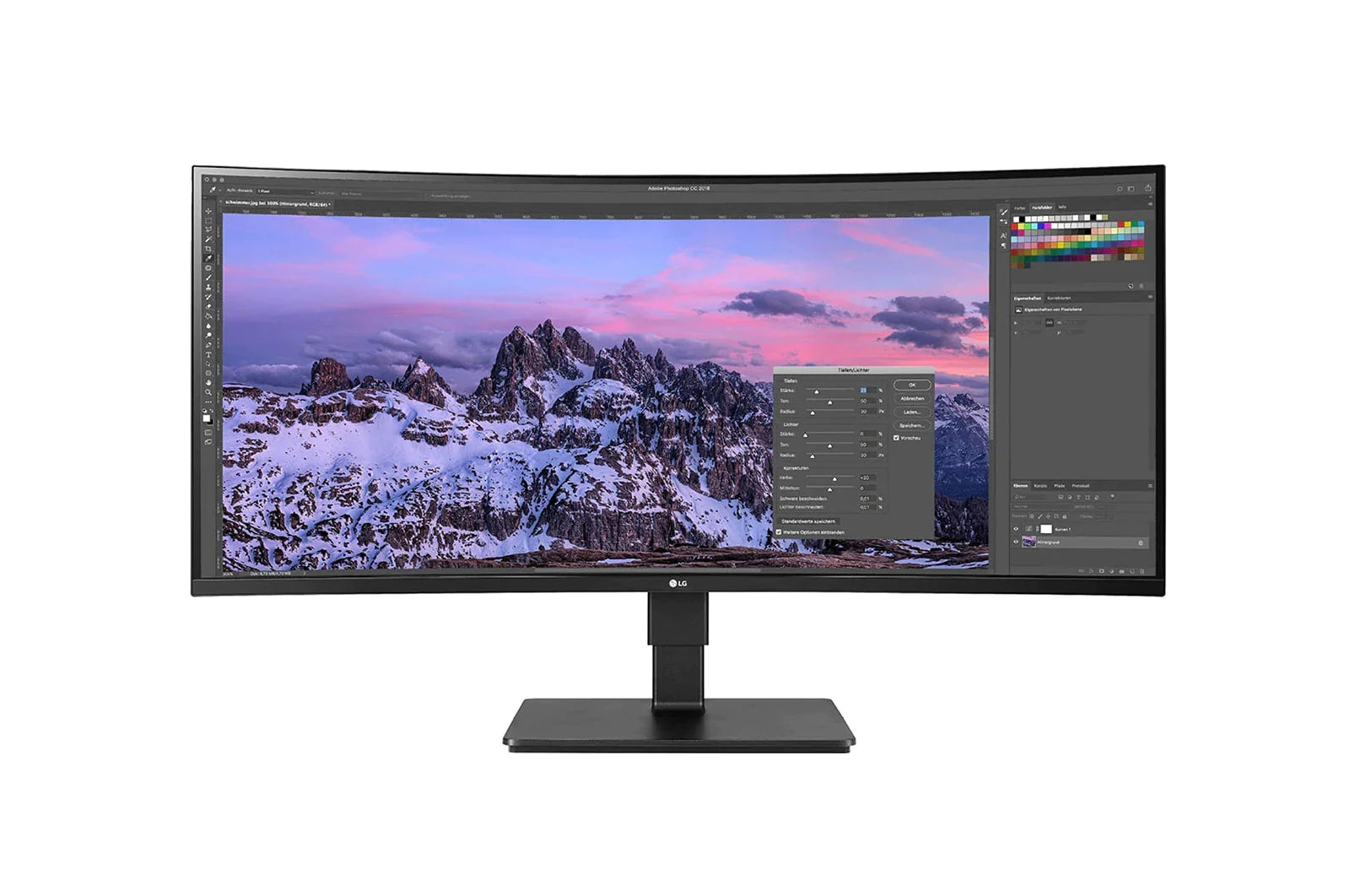 LG 35BN77CP-B.AEU écran plat de PC 88,9 cm (35") 3440 x 1440 pixels Quad HD LED Noir