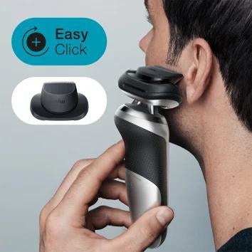 Braun Series 7 71-S7200cc Rasoir à grille Tondeuse Noir, Argent