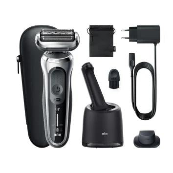 Braun Series 7 71-S7200cc Rasoir à grille Tondeuse Noir, Argent