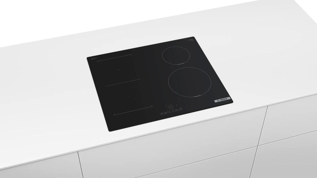 Bosch Bosch Serie 4 PWP611BB5E plaque Noir Intégré 60 cm Plaque avec zone à induction 4 zone(s)