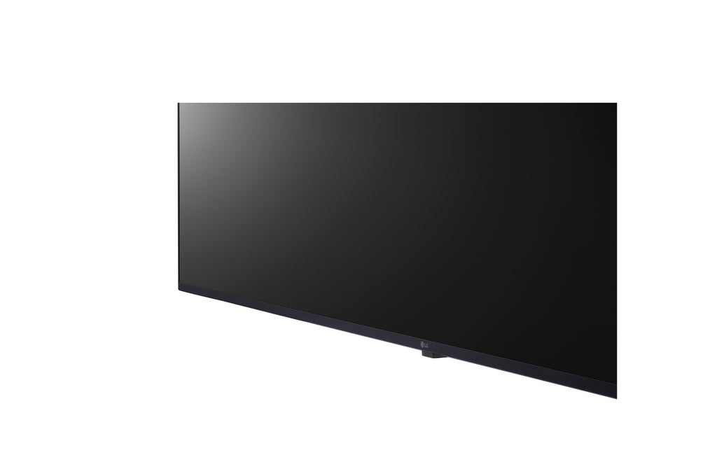 LG 65UL3J-E Écran plat de signalisation numérique 165,1 cm (65") LCD Wifi 400 cd/m² 4K Ultra HD Bleu Intégré dans le processeur WebOS 16/7