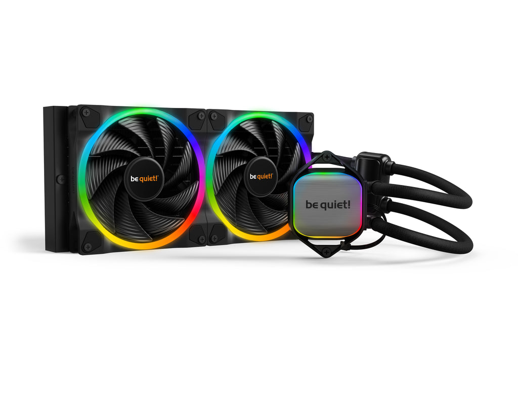 be quiet! Pure Loop 2 FX 280 mm | Système de refroidissement liquide tout-en-un, 280 mm, noir, socket Intel et AMD, ARGB